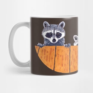 Peekaboo Raccoons Collection # 3 Mug